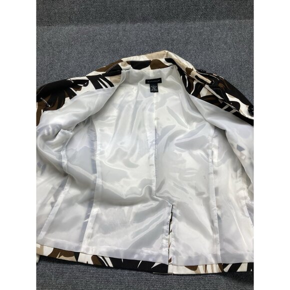 Rafaella Blazer Women’s Size Large Multicolor 3/4 Sleeve Button Up - Picture 5 of 11